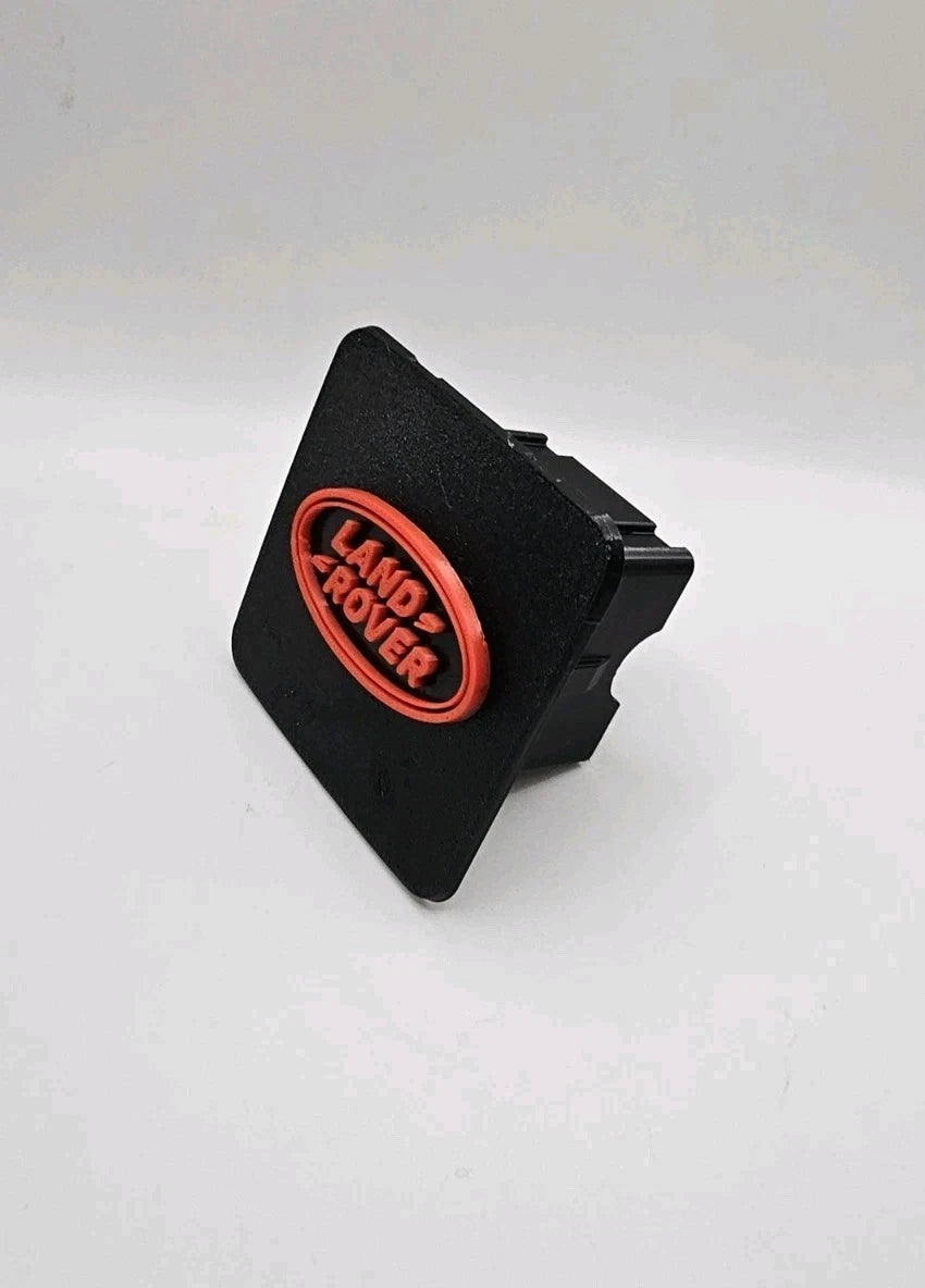 Land Rover Range Rover Lr3 Lr4 Red Hitch Cover/Plug/Cap for 2" Receivers