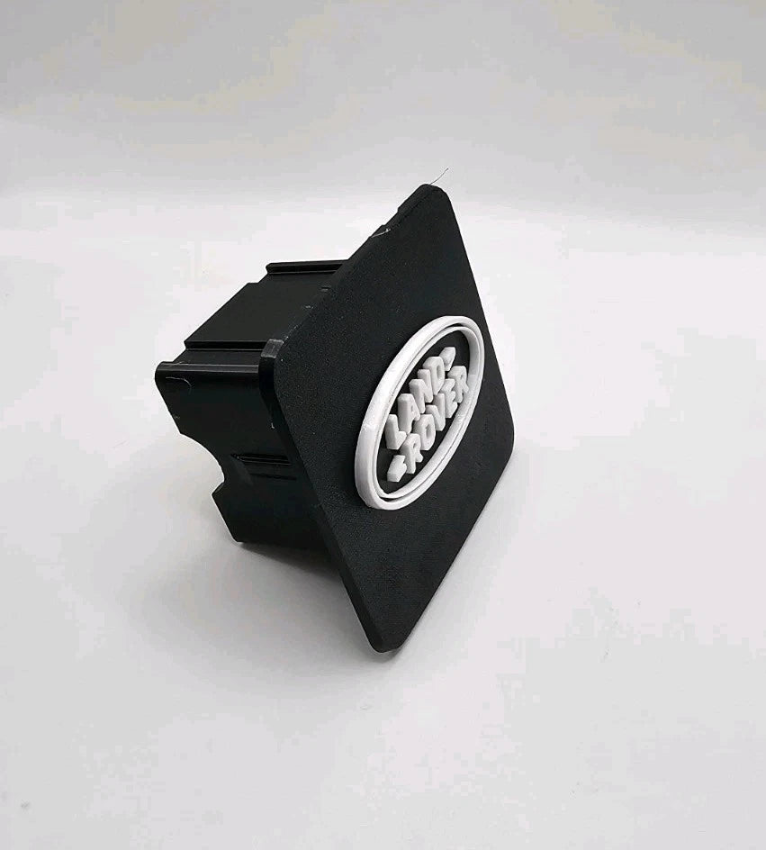 Land Rover Range Rover Lr3 Lr4 White Hitch Cover/Plug/Cap for 2" Receivers