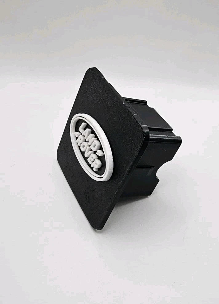 Land Rover Range Rover Lr3 Lr4 White Hitch Cover/Plug/Cap for 2" Receivers