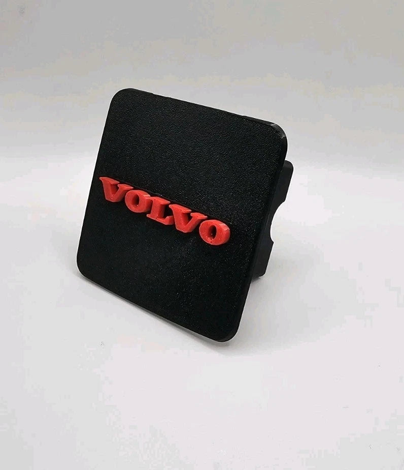 Volvo SUV Tow Hitch Black Red Cover/Plug/Cap for 2" Receivers