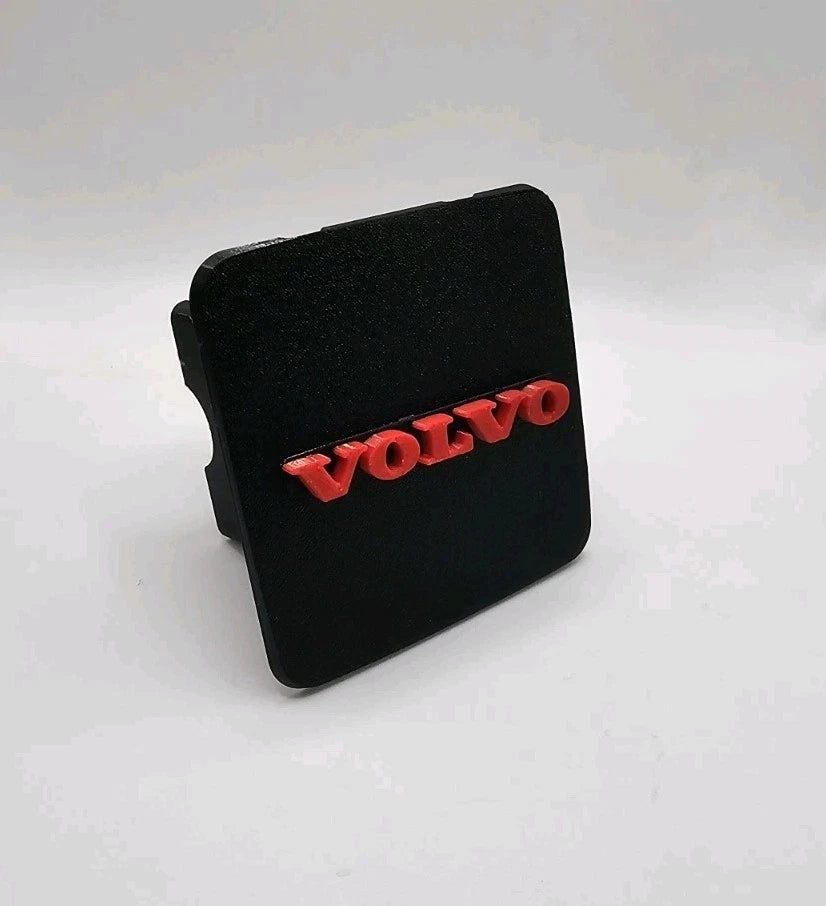 Volvo SUV Tow Hitch Black Red Cover/Plug/Cap for 2" Receivers