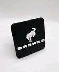 Ford Bronco SUV Hitch Black White Cover/Plug/Cap for 2" Receivers