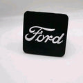Ford SUV Truck Black White Tow Hitch Cover/Plug/Cap for 2" Receivers