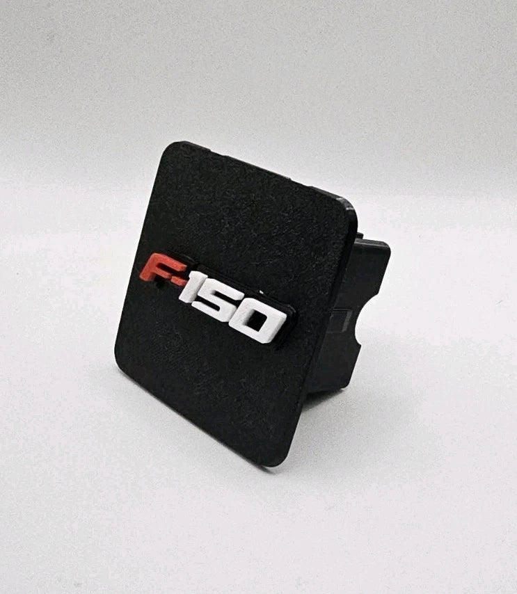 Ford F150 Truck Tow Hitch Cover/Plug/Cap for 2" Receivers White Red Black