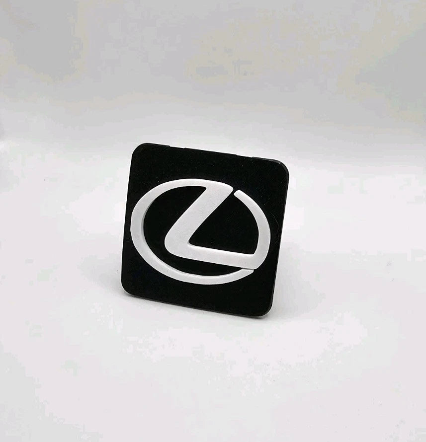 Lexus Tow Hitch Cover/Plug/Cap for 2" Receivers Black White