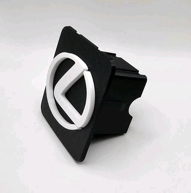 Lexus Tow Hitch Cover/Plug/Cap for 2" Receivers Black White