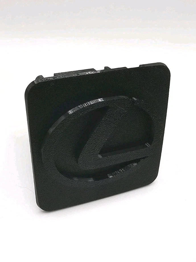 Lexus Black in Black Tow Hitch Cover/Plug/Cap for 2" Receivers