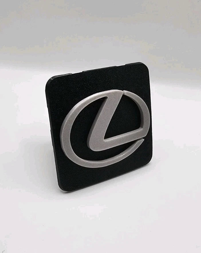 Lexus Silver Gray Black Tow Hitch Cover/Plug/Cap for 2" Receivers