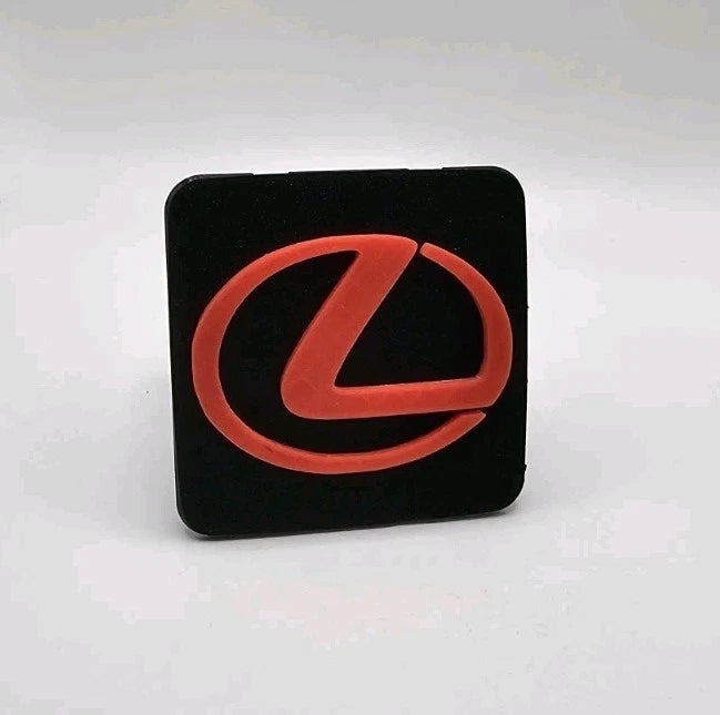 Lexus Tow Hitch Cover/Plug/Cap for 2" Receivers In Red