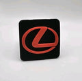 Lexus Tow Hitch Cover/Plug/Cap for 2" Receivers In Red