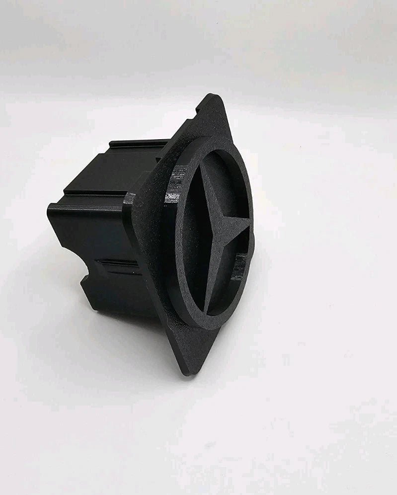 Mercedes-Benz Black In Black Tow Hitch Cover/Plug/Cap for 2" Receivers