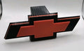 Chevrolet Chevy Tow Hitch Cover/Plug/Cap for 2" Receivers Black & Red 3D